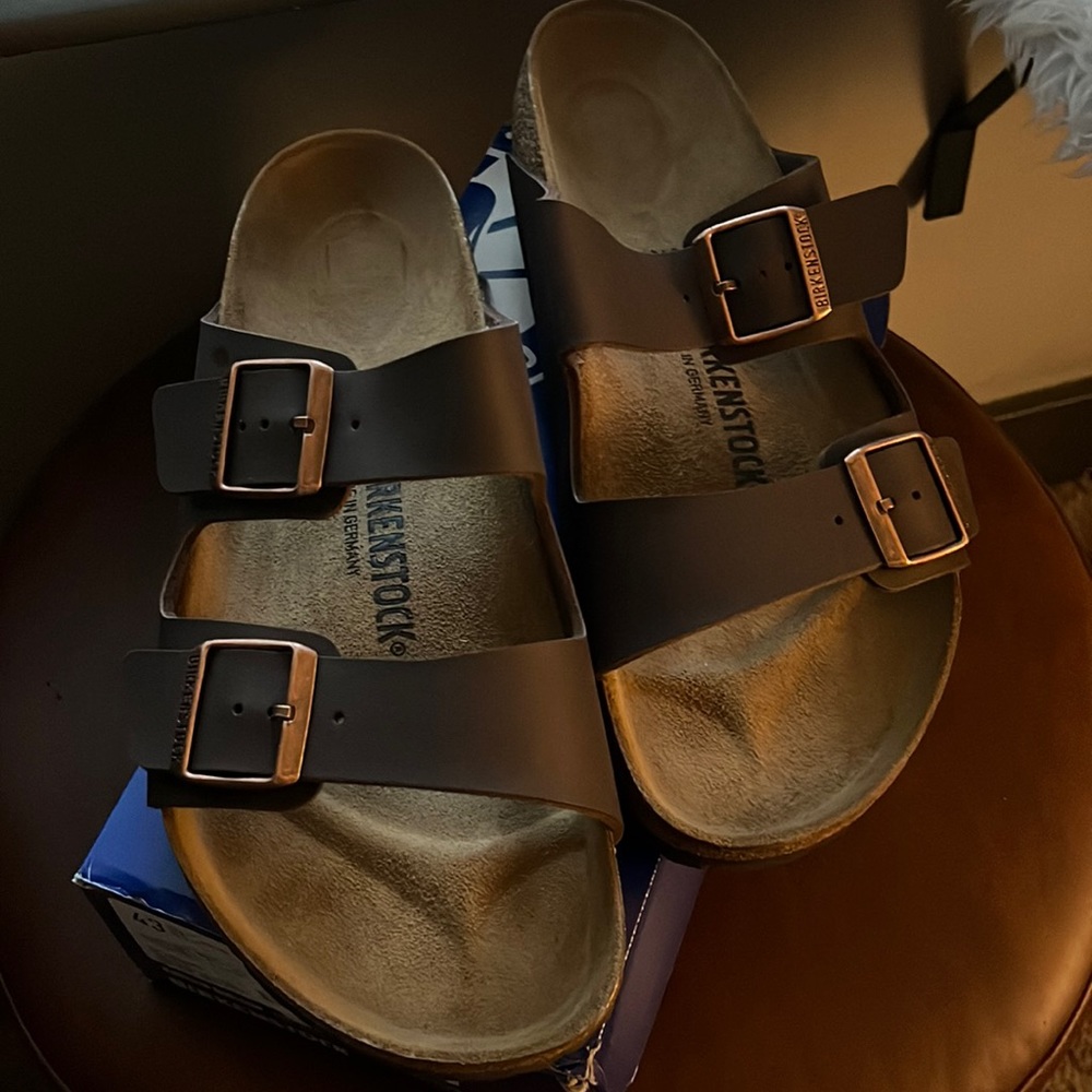 Birkenstock Men's Arizona Soft Footbed Sandals 10
